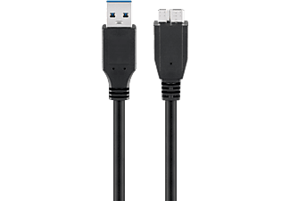 GOOBAY USB 3.0 Stecker (TypA) auf USB 3.0 Micro-Stecker (TypB), Kabel, 3 m
