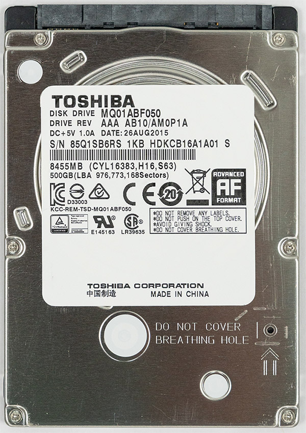 Peaq 2.5-inch Hdd 500 Gb + 3.5-inch-bay Kit Voor Md99338-laptops