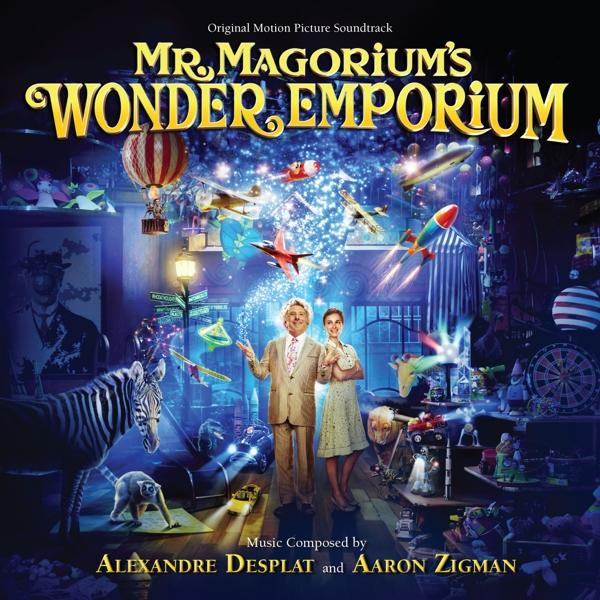 Filmcover für 'Mr. Magorium's Wonder Emporium' mit Figuren und einer fantastischen Kulisse.