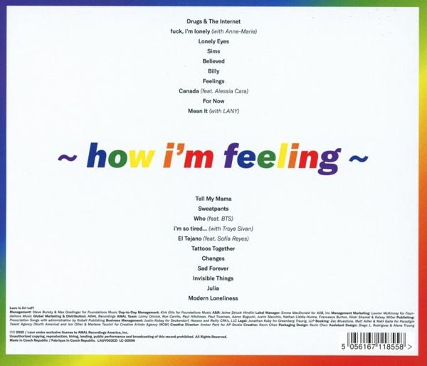 Lauv - HOW I AM FEELING  - (CD)