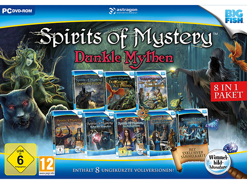SPIRITS OF MYSTERY-DUNKLE MYTHEN 8 IN 1 PAKET - [PC]
