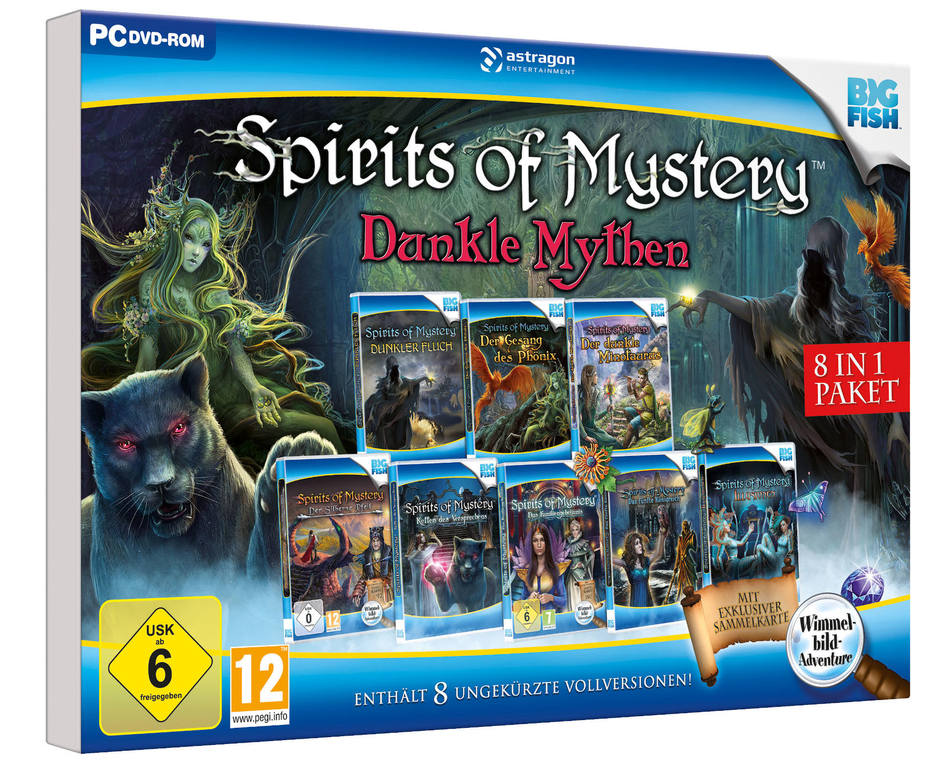 MYSTERY-DUNKLE IN 1 - 8 MYTHEN PAKET [PC] OF SPIRITS