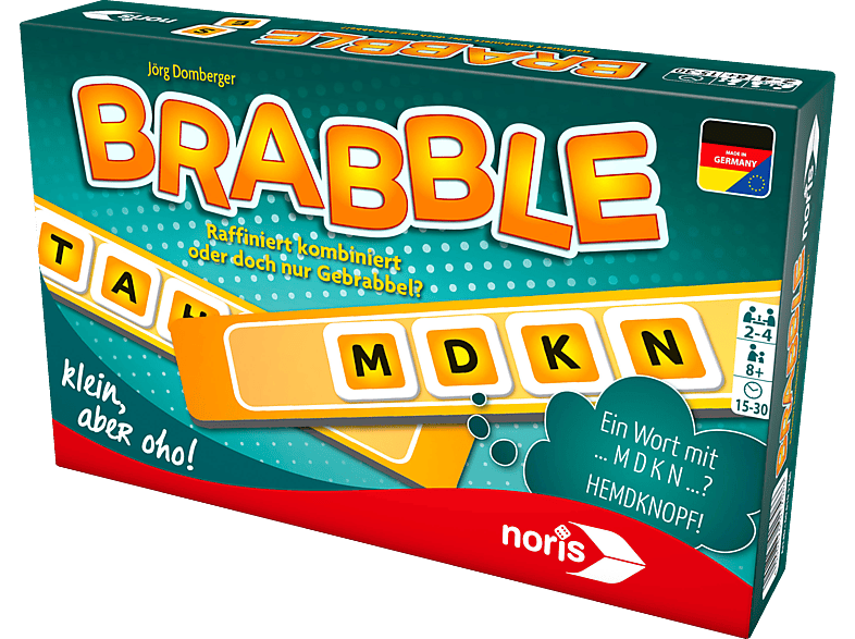 NORIS Brabble Kinderspiel Mehrfarbig