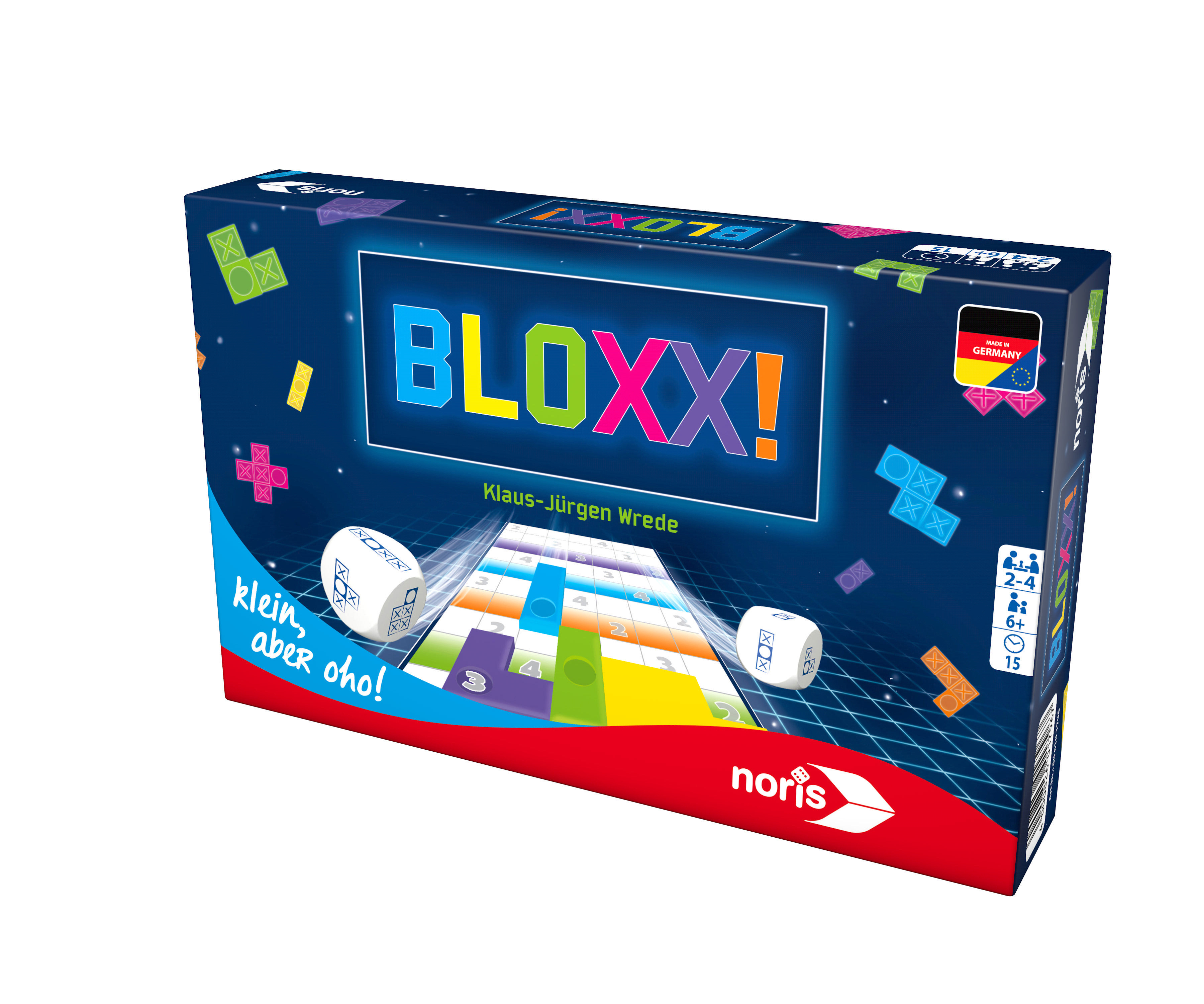 NORIS Bloxx Würfelspiel Mehrfarbig