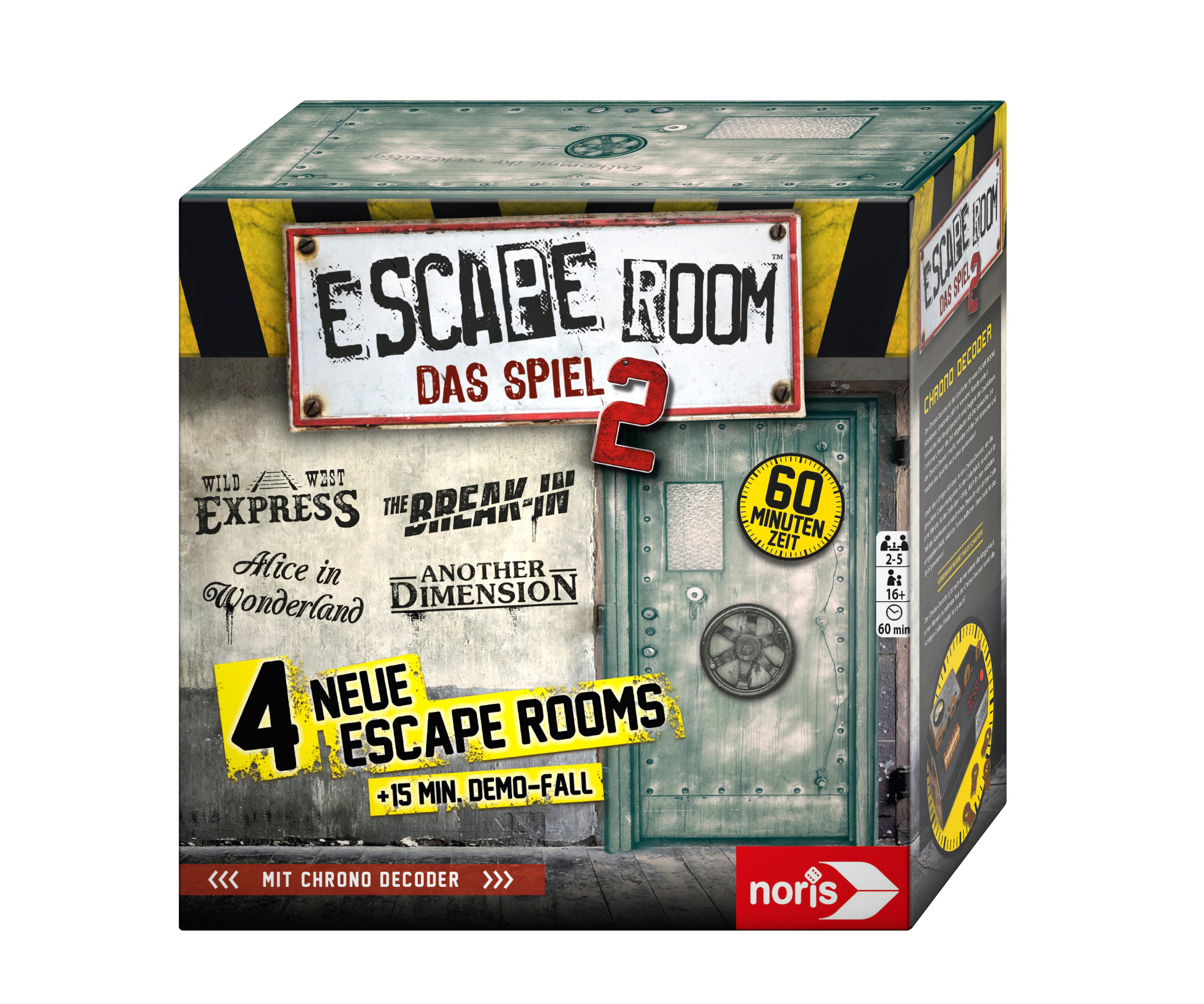 NORIS Escape Room Das Spiel 2 Erwachsenenspiel Mehrfarbig
