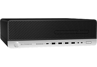 HP EliteDesk 800 G5 - Desktop PC (Schwarz/Silber)