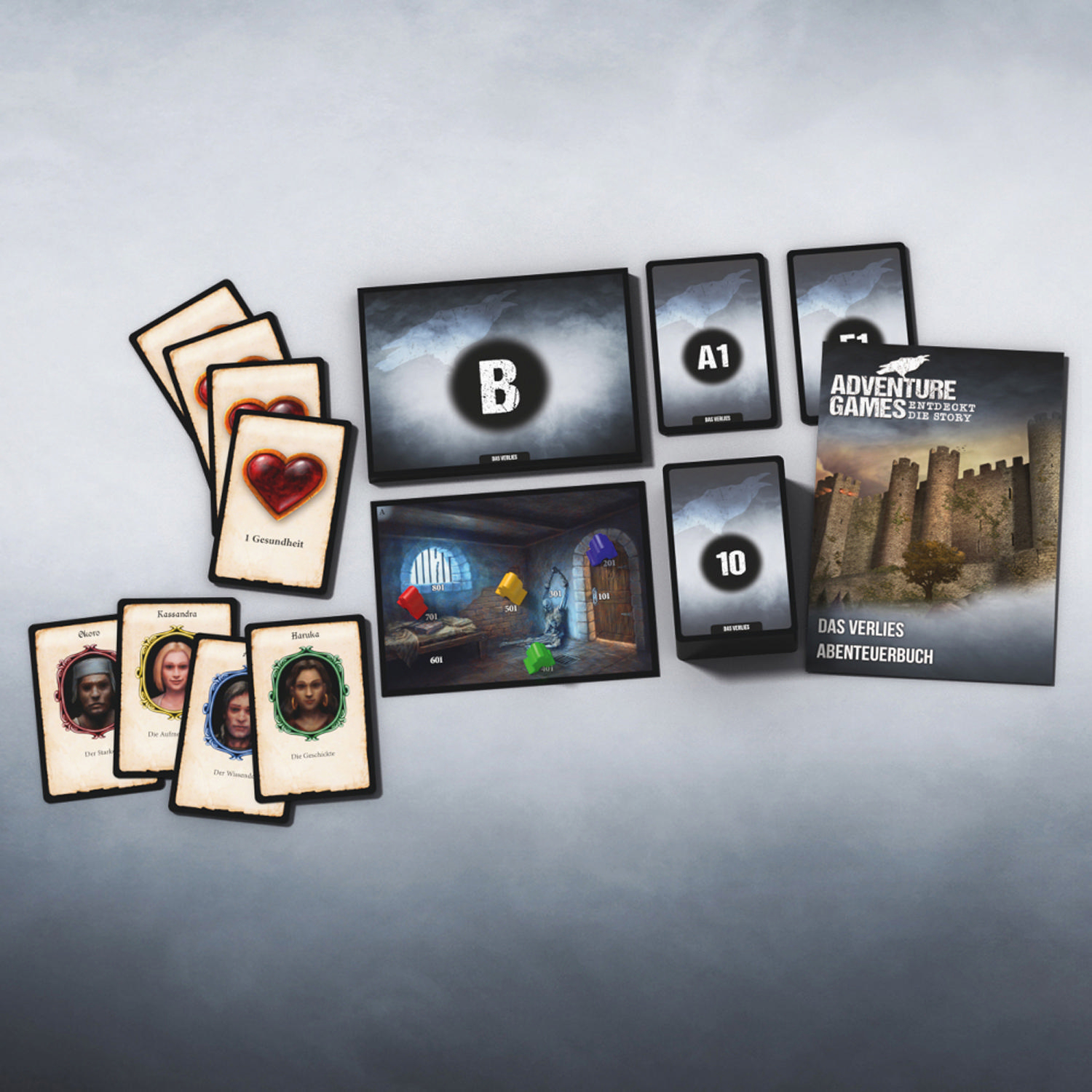 KOSMOS Adventure Games - Das Verlies Brettspiel Mehrfarbig