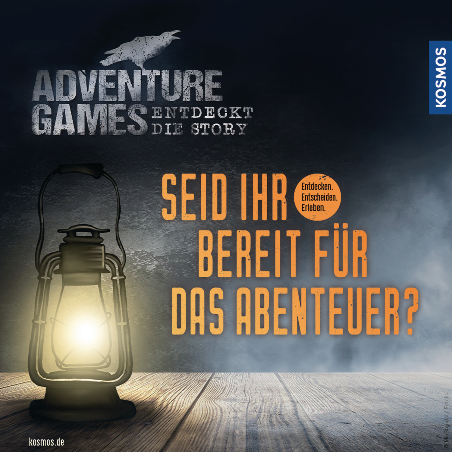 KOSMOS Adventure Games Gesellschaftsspiel AG Mehrfarbig - Die Monochrome