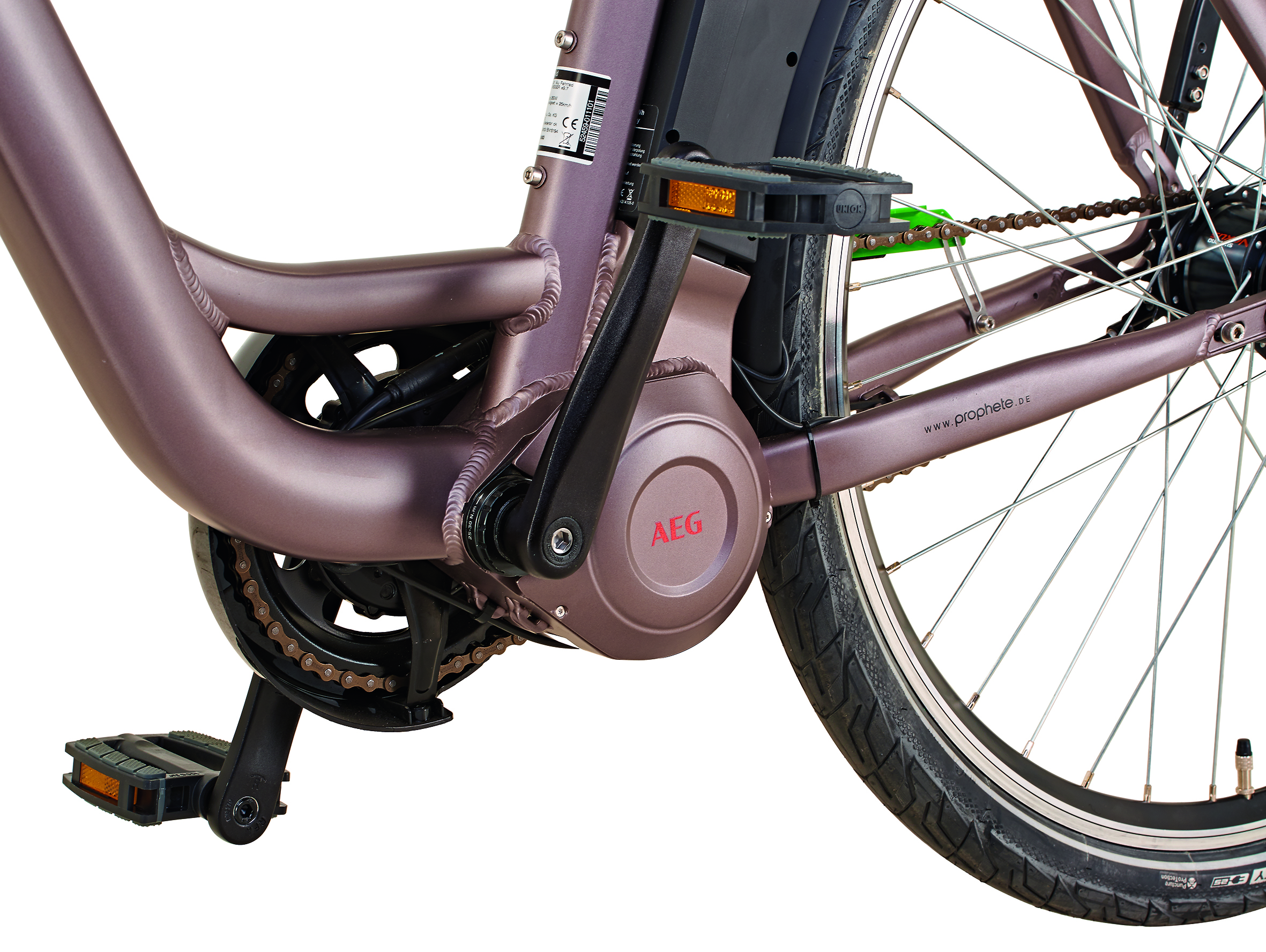 PROPHETE GENIESSER 20.EMC.10 Zoll, Grau) Citybike 28 (Laufradgröße: 417.5 Wh, Damen-Rad, 49 Rahmenhöhe: cm