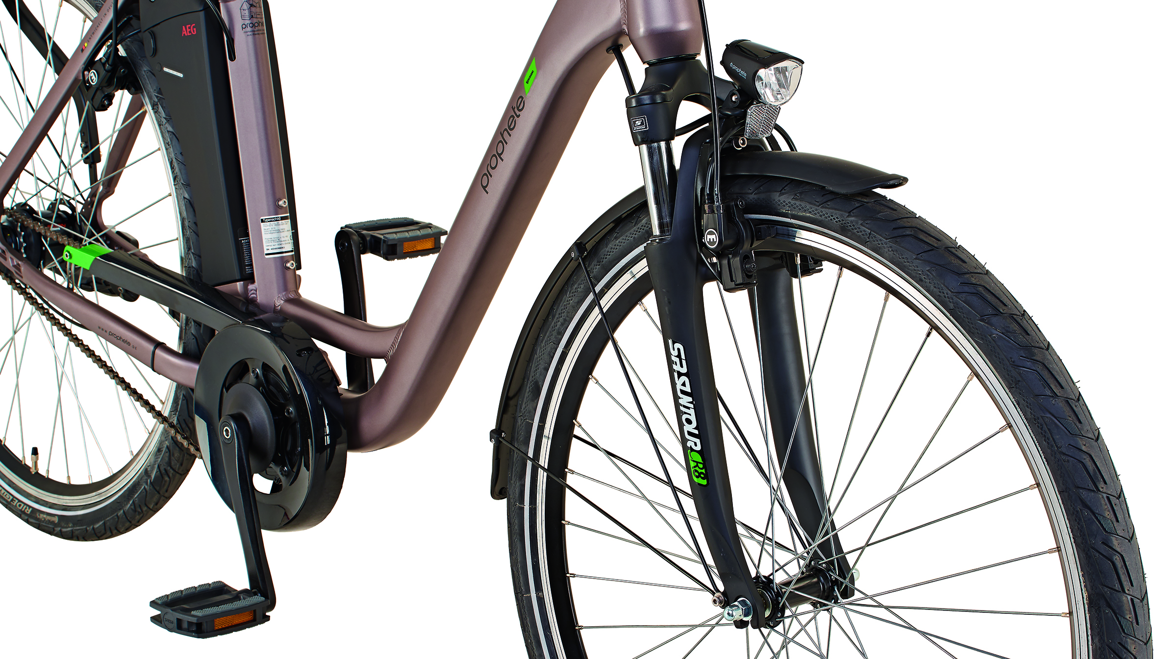 PROPHETE GENIESSER 20.EMC.10 Citybike (Laufradgröße: 28 Zoll, Rahmenhöhe: 49 cm, Damen-Rad, 417.5 Wh, Grau)
