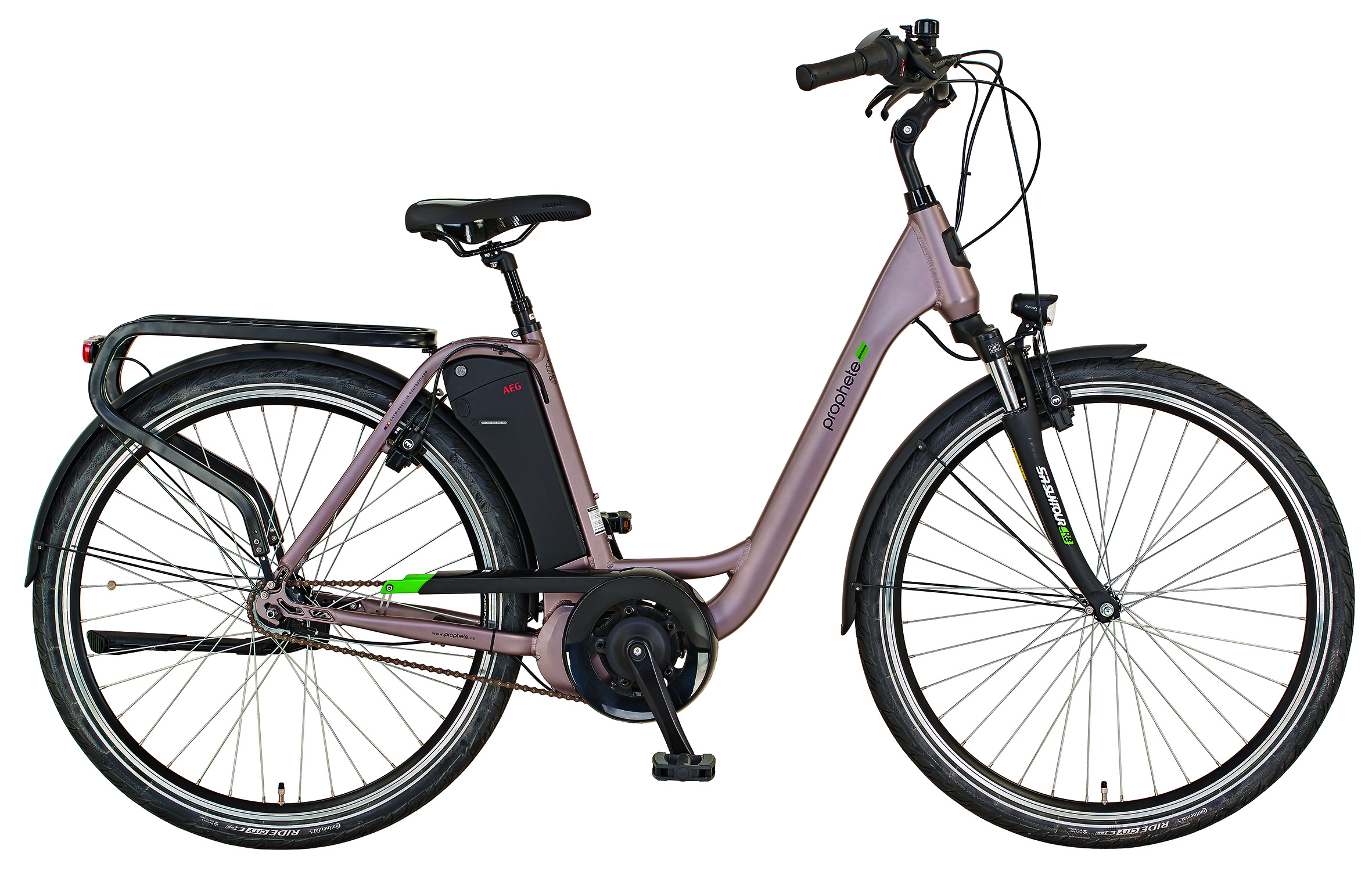 PROPHETE GENIESSER Damen-Rad, 28 Rahmenhöhe: 417.5 20.EMC.10 Wh, Citybike 49 Grau) cm, (Laufradgröße: Zoll