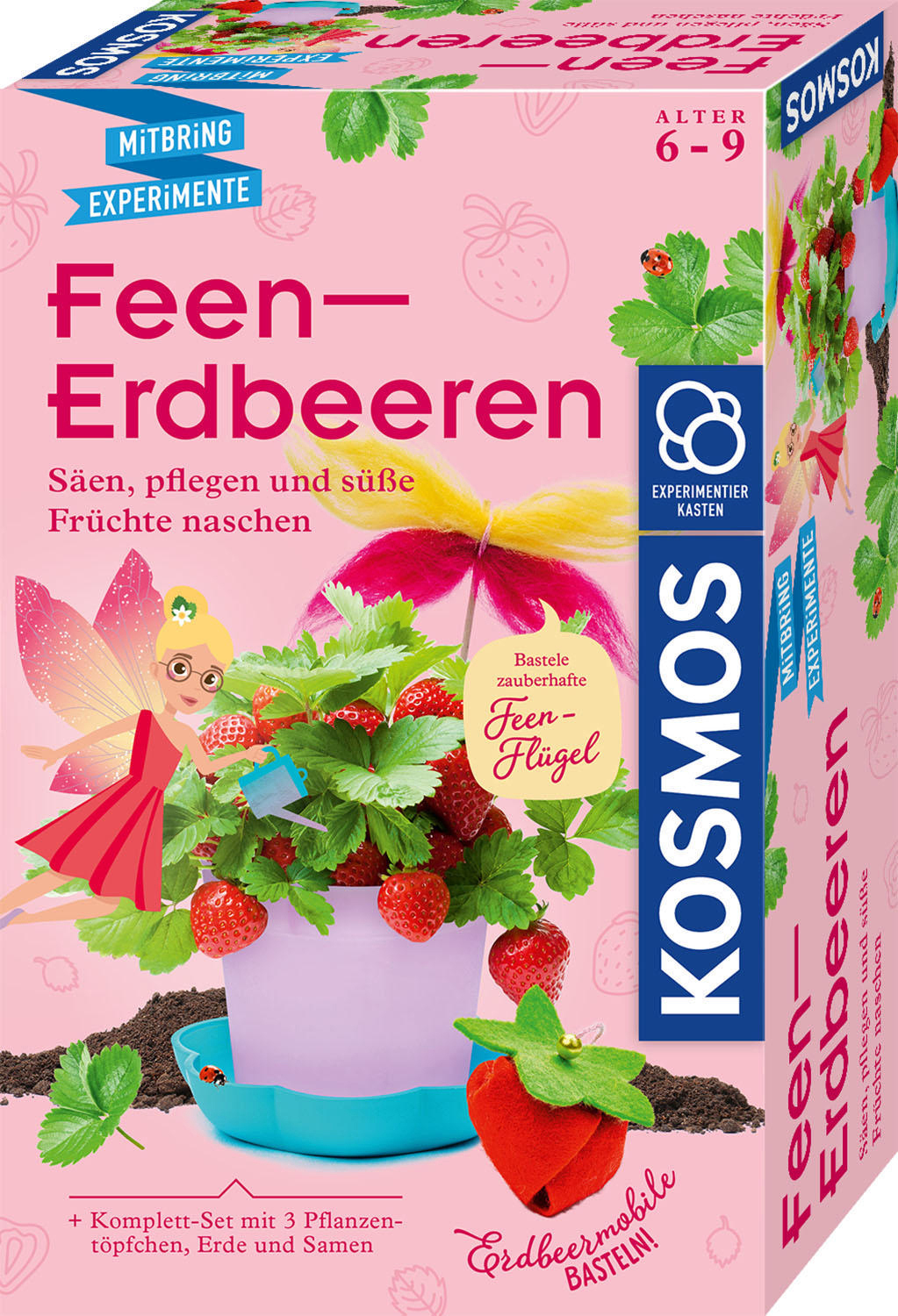 Experimentierkasten, KOSMOS Feen-Erdbeeren Mehrfarbig