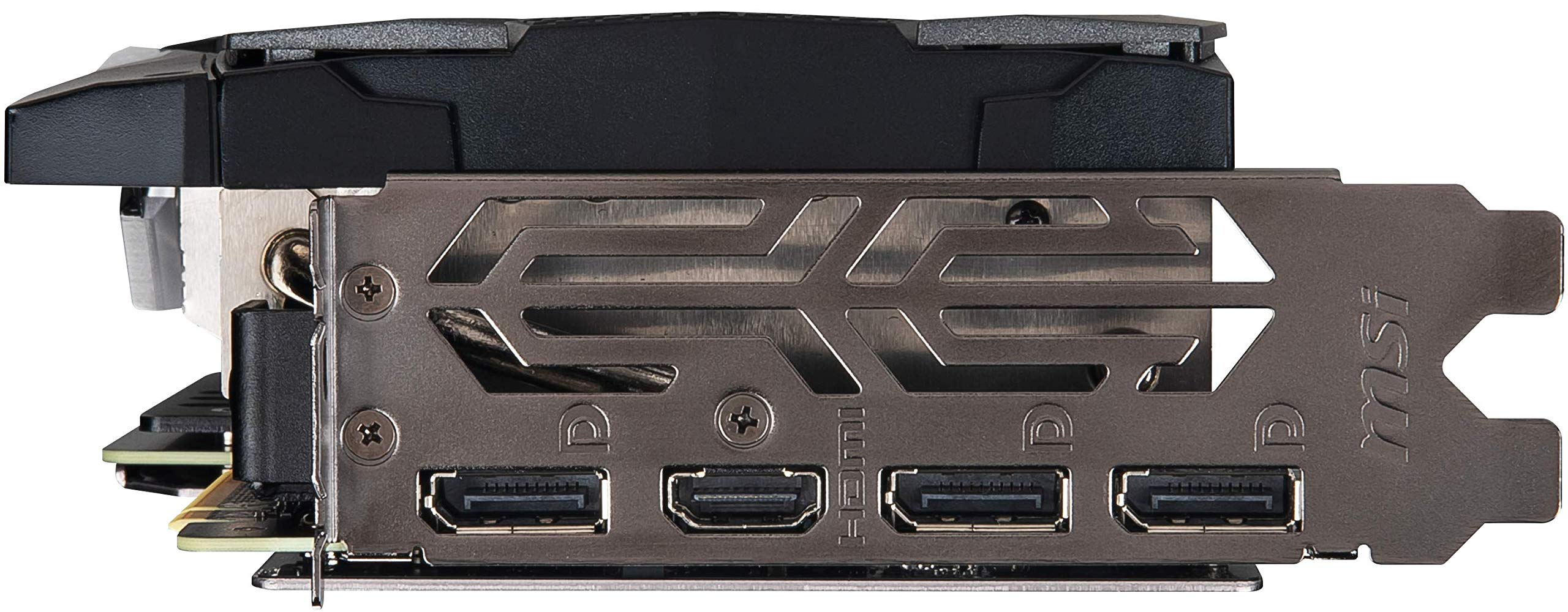 Tarjeta gráfica - MSI, V372-257R, GDDR6, PCI Express x16 3.0, 1800 MHz, Negro