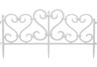 GARDEN OF EDEN 11468A Virágágyás szegély/kerítés (sorolható), 62 x 32 cm