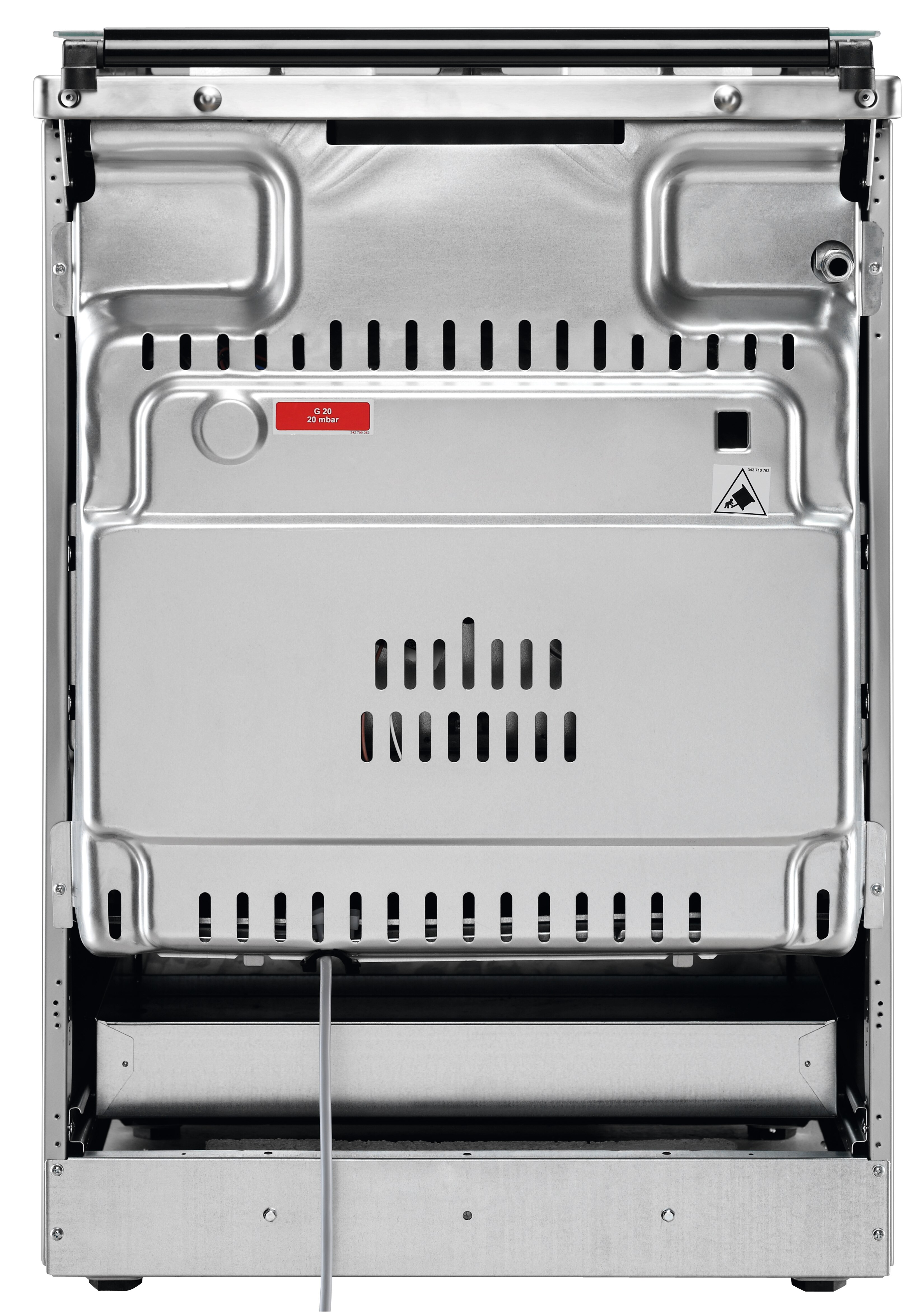ZANUSSI Cuisinière au gaz (ZCG610H1WA)