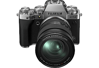 FUJIFILM X-T4 Systemkamera silber mit Objektiv XF 16-80mm f4.0 R OIS WR (16651277)