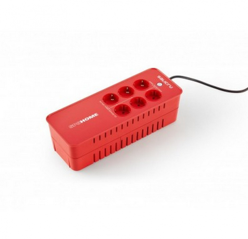 Salicru SPS Home SAI Off-line multibase APFC de 65, Rojo