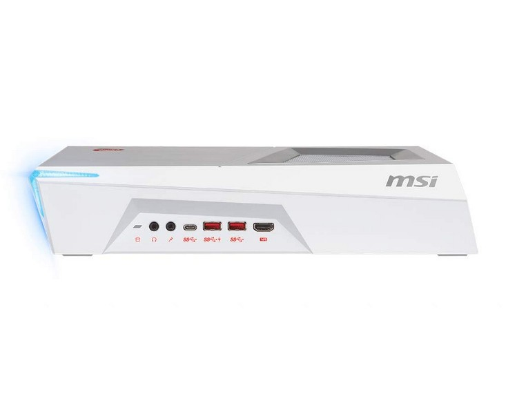 PC Gaming - MSI Trident 3 Arctic, Intel® Core™ i5-9400, 16GB RAM, 512GB SSD, RTX 2060 AERO ITX, W10, Blanco