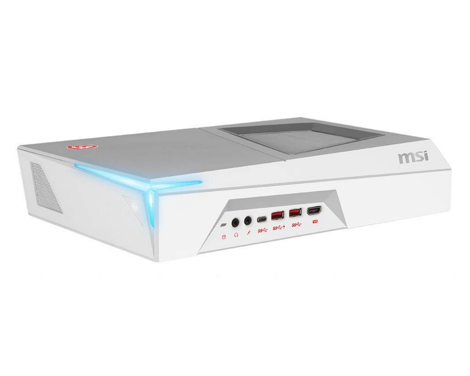 PC Gaming - MSI Trident 3 Arctic, Intel® Core™ i5-9400, 16GB RAM, 512GB SSD, RTX 2060 AERO ITX, W10, Blanco