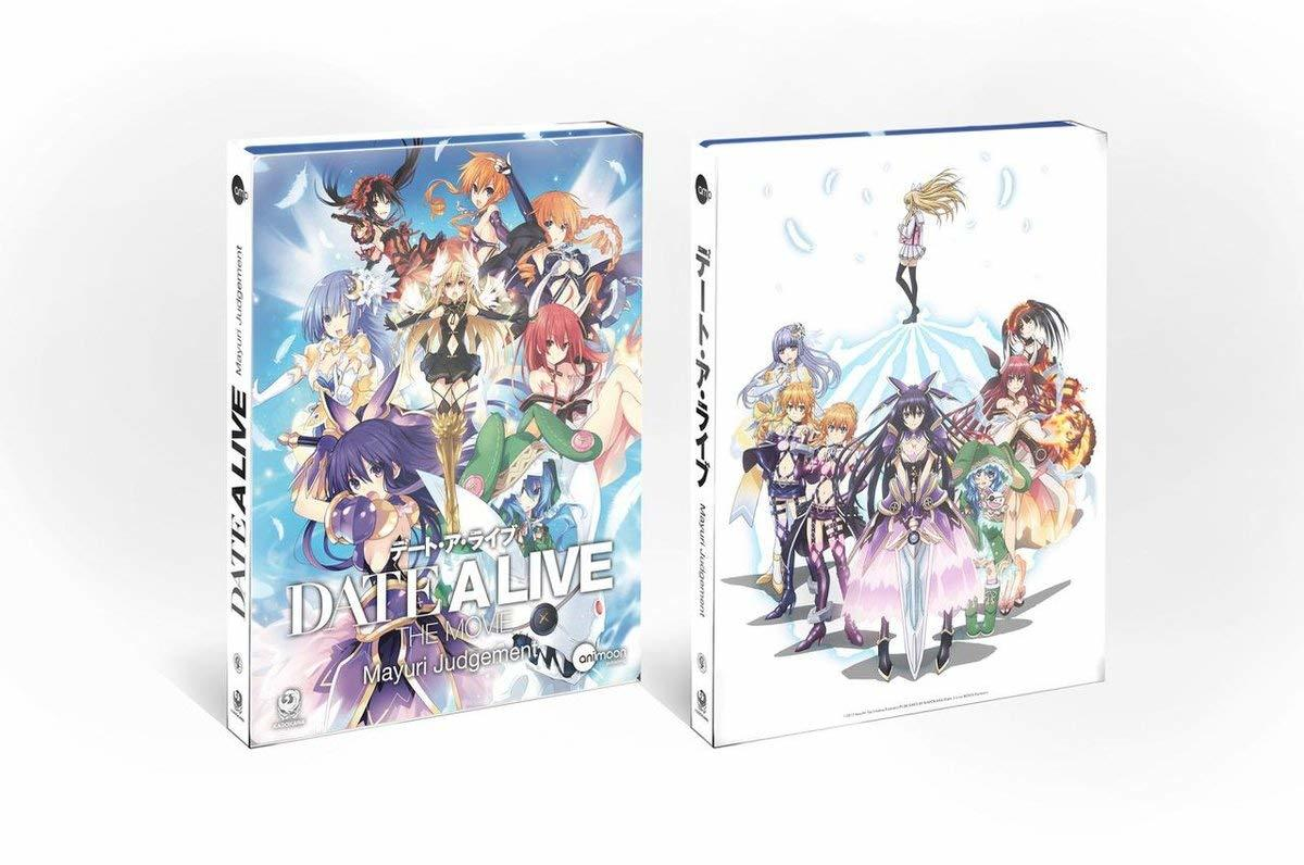 Anime Blu-ray-Box-Set-Cover mit Anime-Charakteren und japanischem Text: Date A Live The Movie.