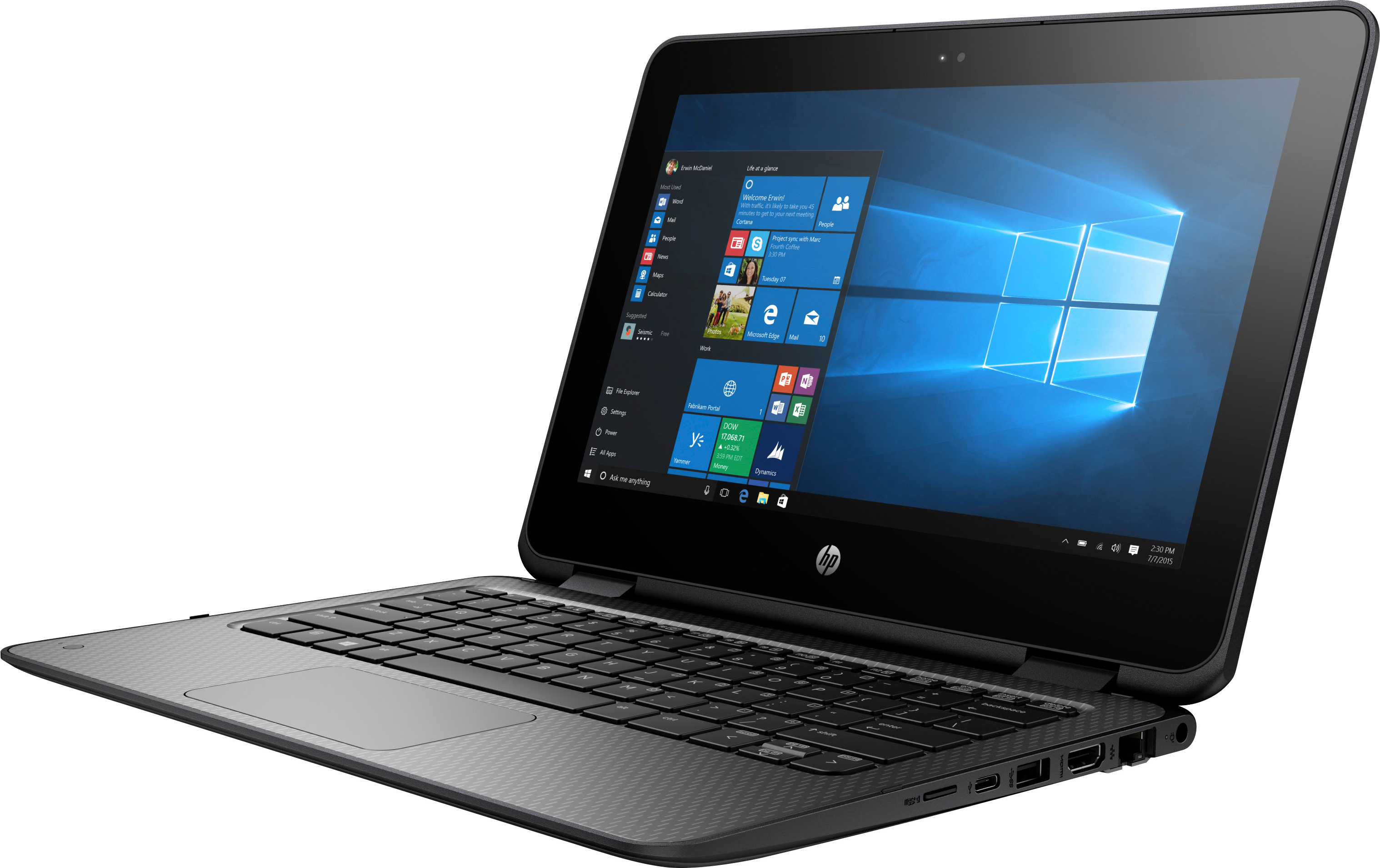 HP - B2B ProBook x360 11 G1 EE Notebook-PC - 11,6 Zoll - Intel® Pentium® N4200 - 4 GB - 256 GB