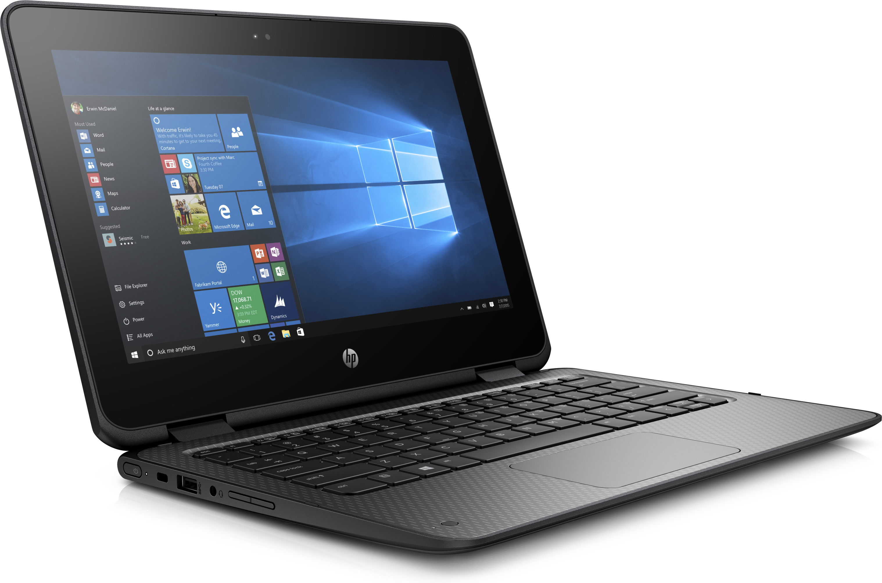 HP - B2B ProBook x360 11 G1 EE Notebook-PC - 11,6 Zoll - Intel® Pentium® N4200 - 4 GB - 256 GB
