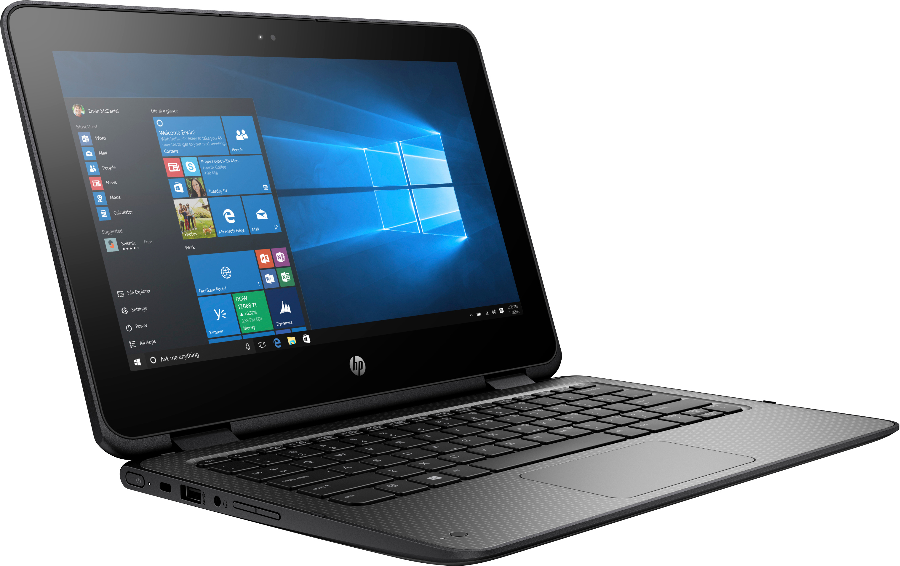 HP - B2B ProBook x360 11 G1 EE Notebook-PC - 11,6 Zoll - Intel® Pentium® N4200 - 4 GB - 256 GB