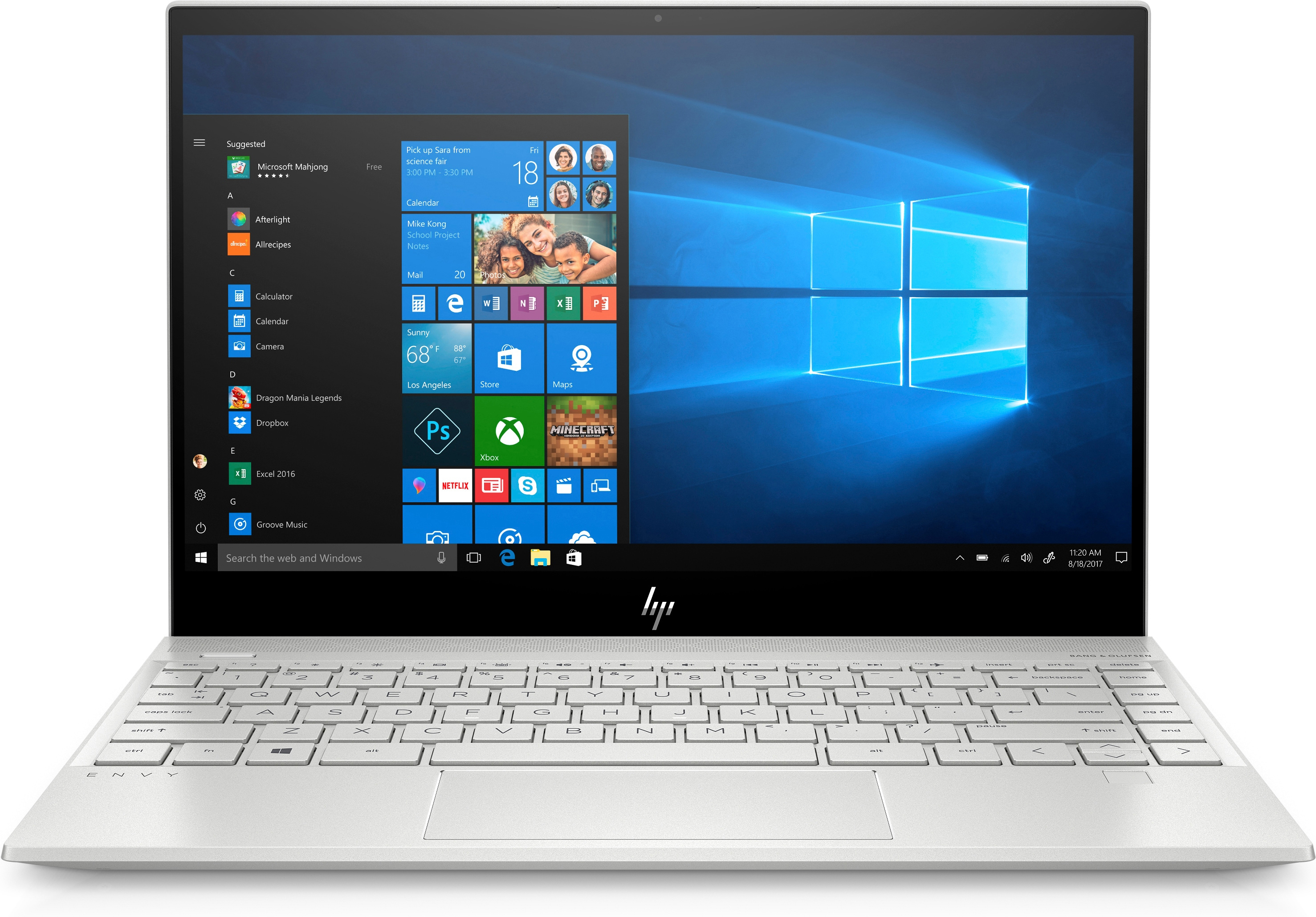 HP ENVY 13-aq0300ng - 13,3 Zoll - Intel® Core™ i5 i5-8265U - 8 GB - 512 GB - Intel® UHD 620 - Windows 10 Home (32 bit)