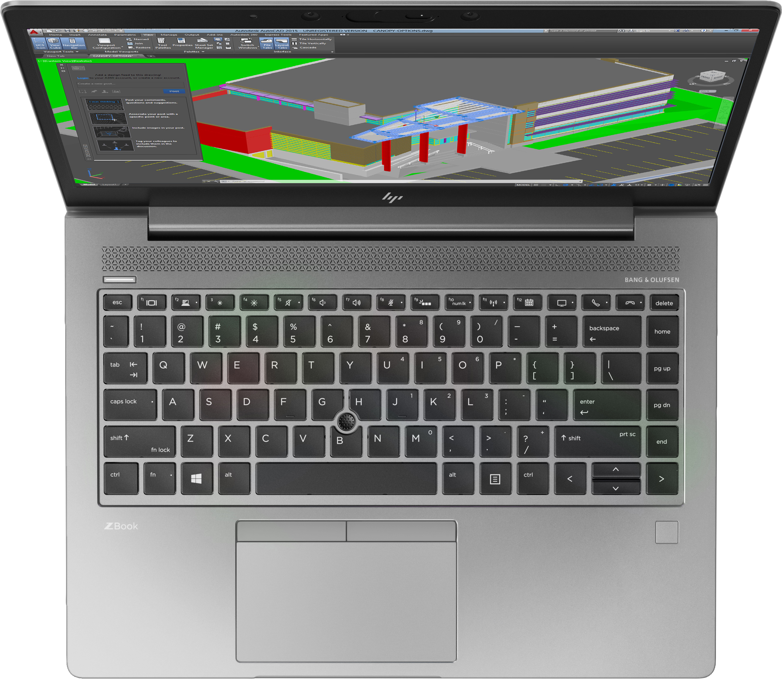 HP - B2B ZBook 14U G5 - 14 Zoll - Intel® Core™ i7 i7-8550U - 8 GB - 256 GB