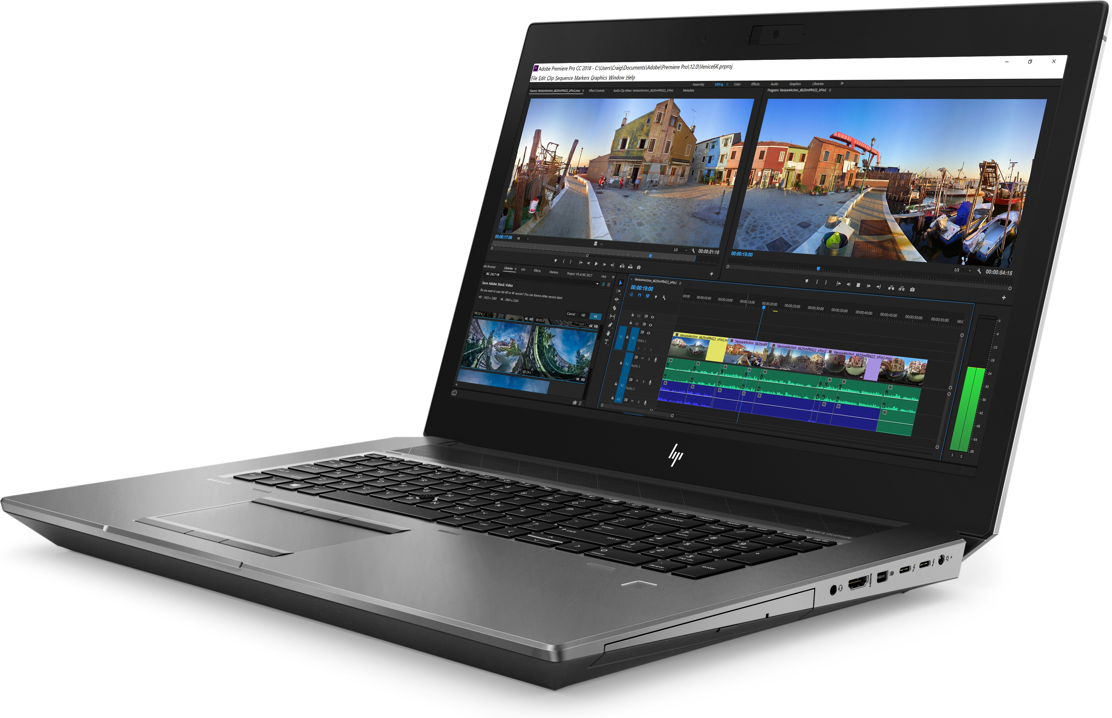 HP - B2B ZBook 17 G5 - 17,3 Zoll - Intel® Core™ i7 i7-8850H - 32 GB - 512 GB