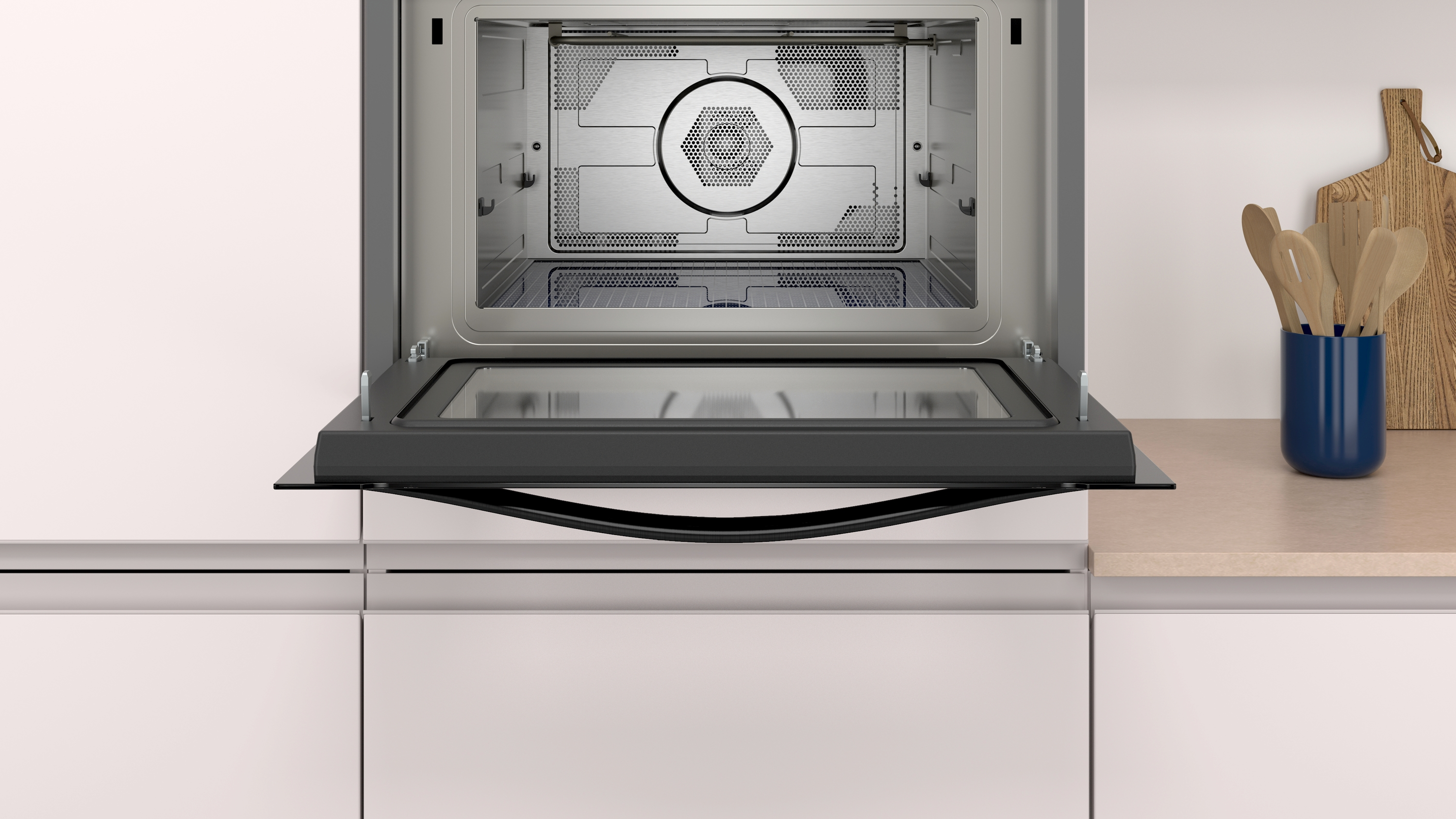 Horno Compacto 60Cm - Balay 3CW5179N0, 3350 W, 50 Hz, Negro