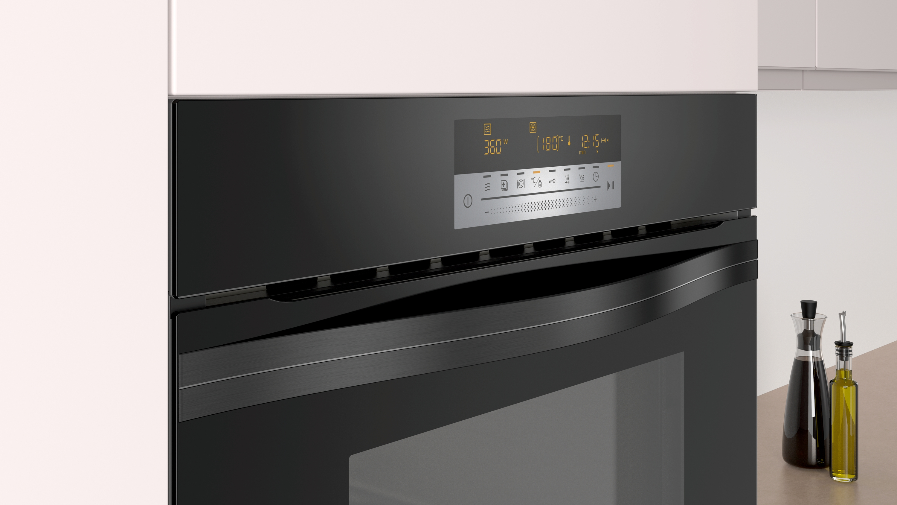 Horno Compacto 60Cm - Balay 3CW5179N0, 3350 W, 50 Hz, Negro
