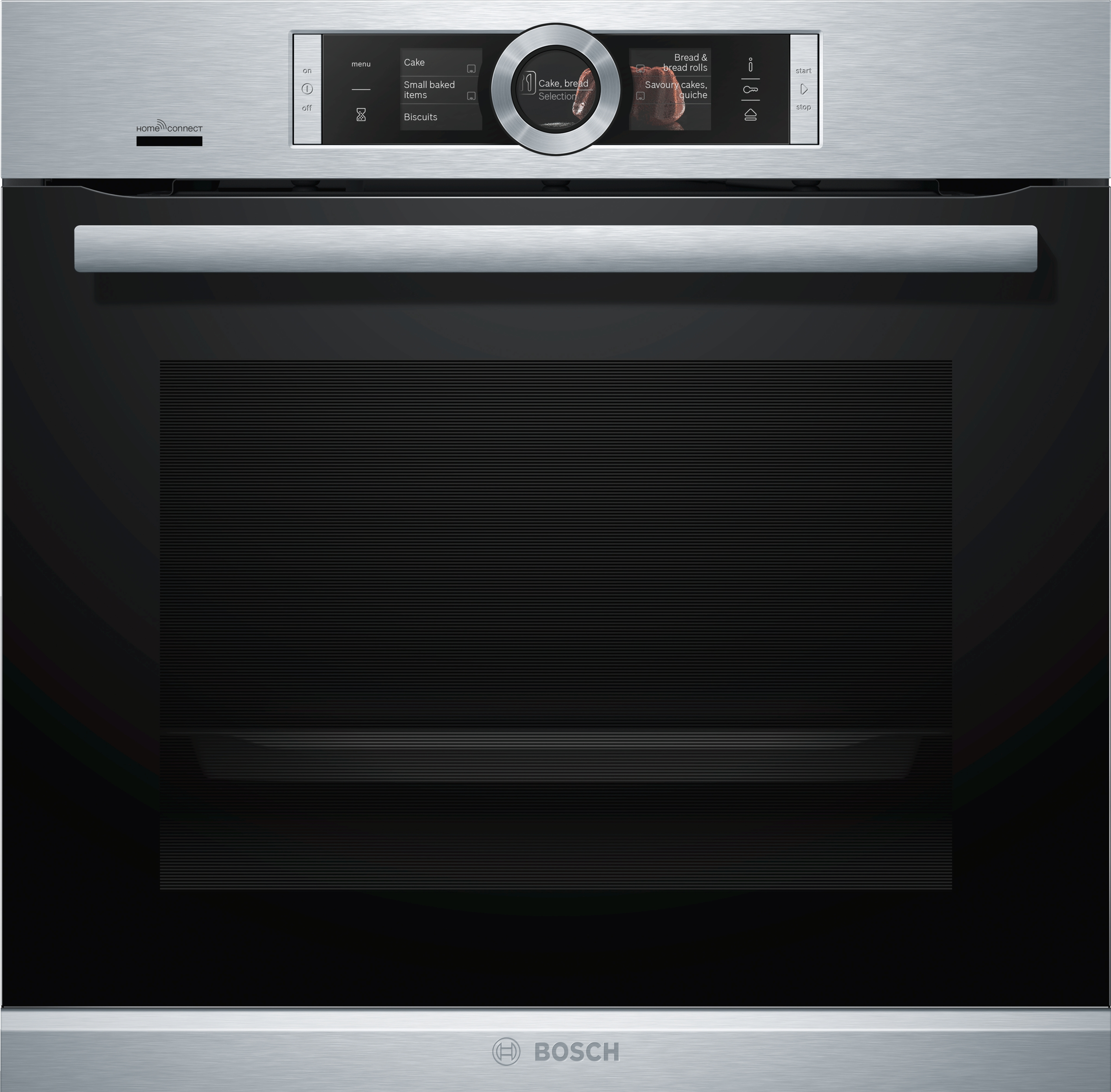 Horno Vapor Combinado 60Cm - Bosch HRG6769S6, 3600 W, 50-60 Hz, A, Acero inoxidable