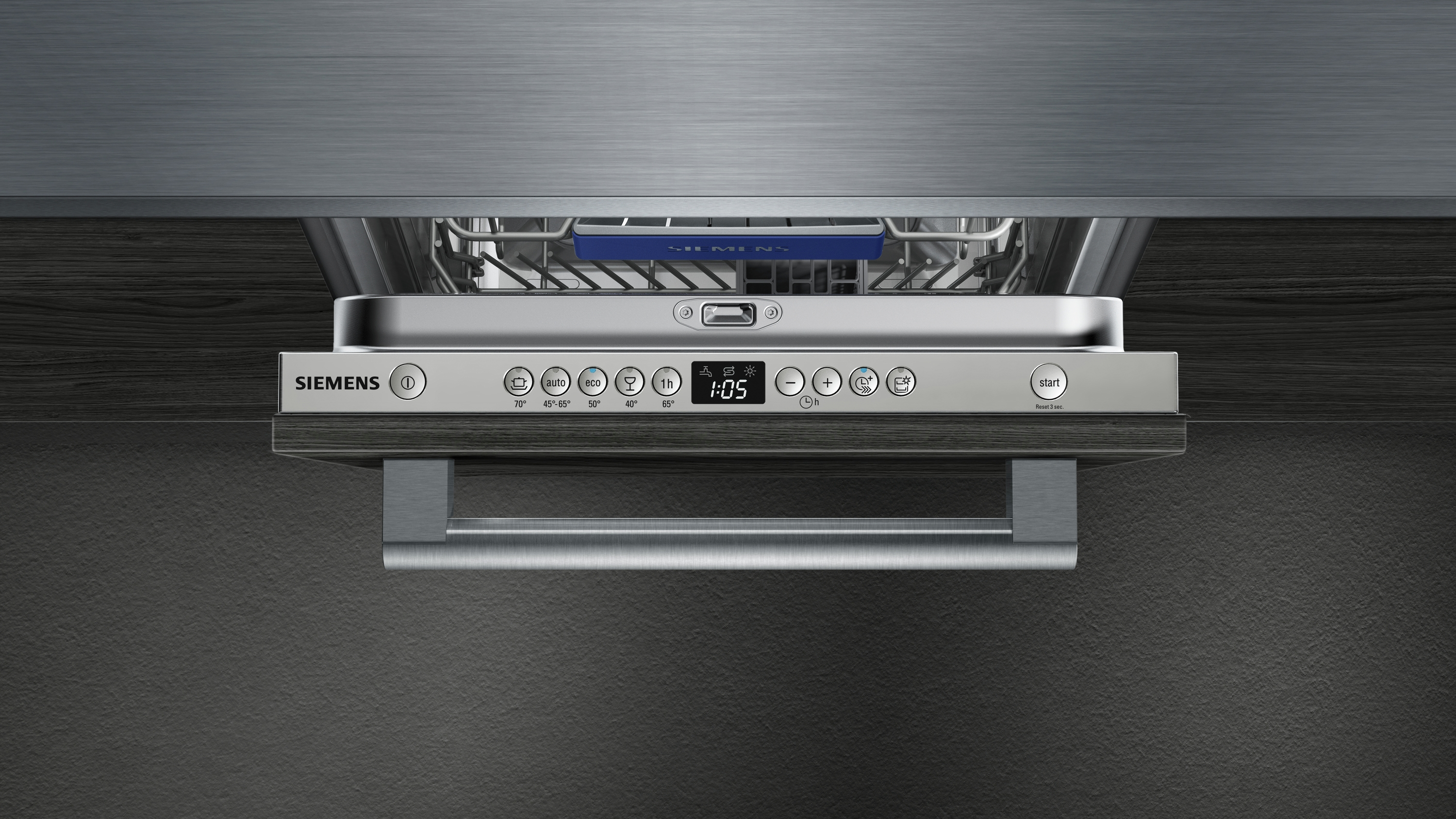 Lavavajillas - Siemens SR635X04IE, 2400 W, 50; 60 Hz, A++,