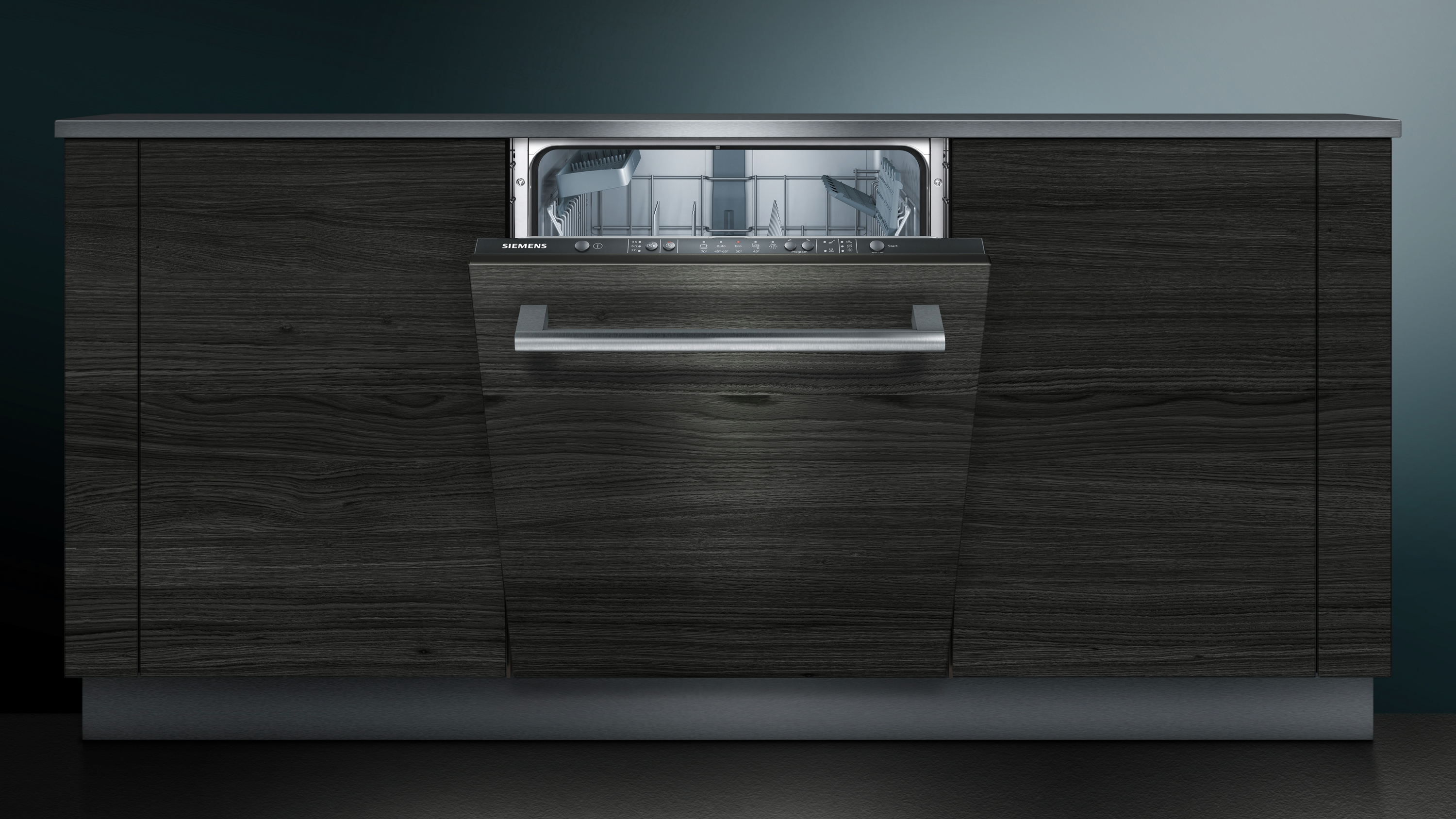 Lavavajillas integrable - Siemens SN615X02CE, 13 servicios, 5 programas, 60 cm, AquaStop, Inox