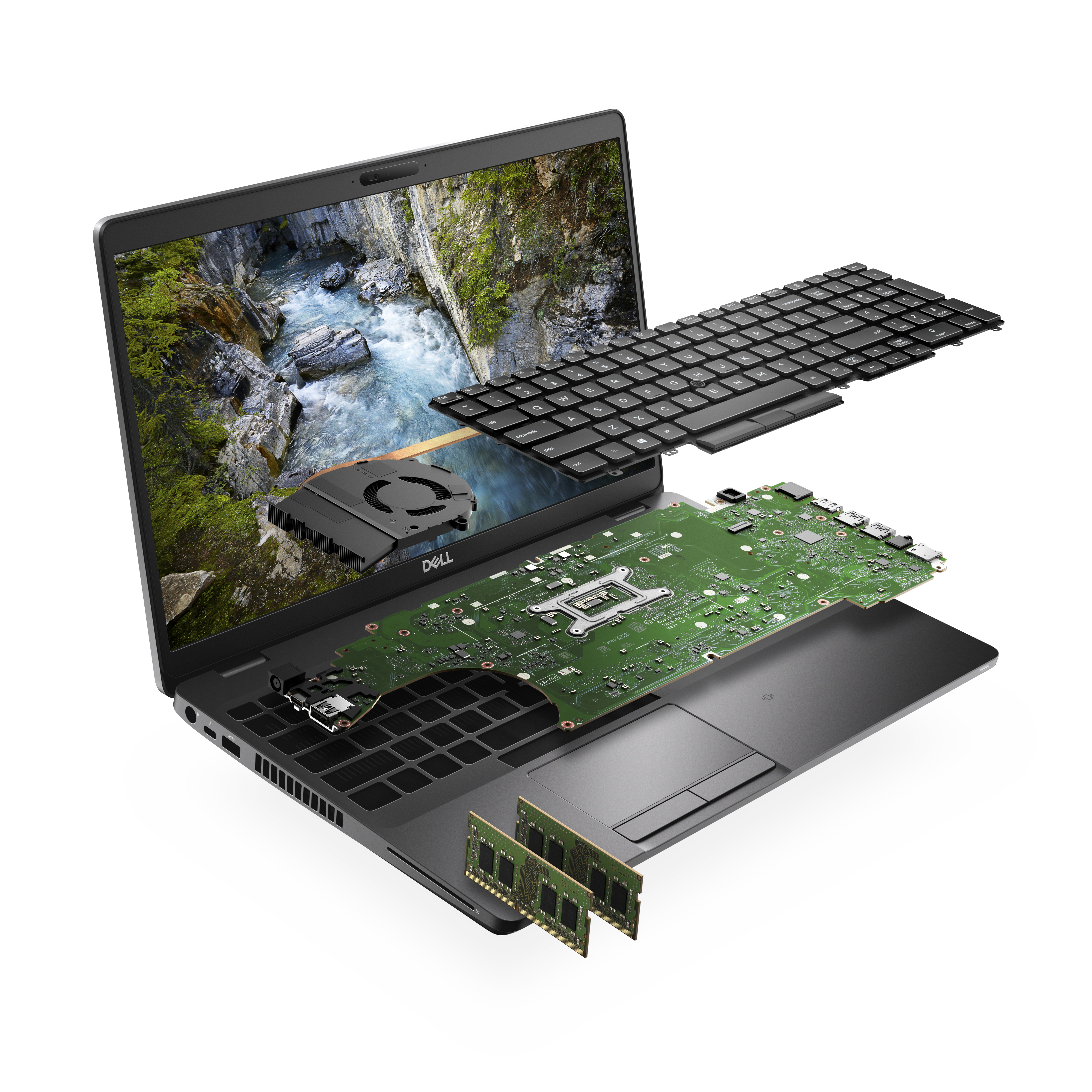 DELL - B2B Precision 3540 - 15,6 Zoll - Intel® Core™ i5 i5-8265U - 8 GB - 256 GB