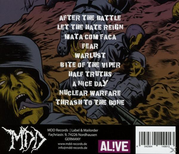 Nuclear Warfare - Empowered By Hate  - (CD)
