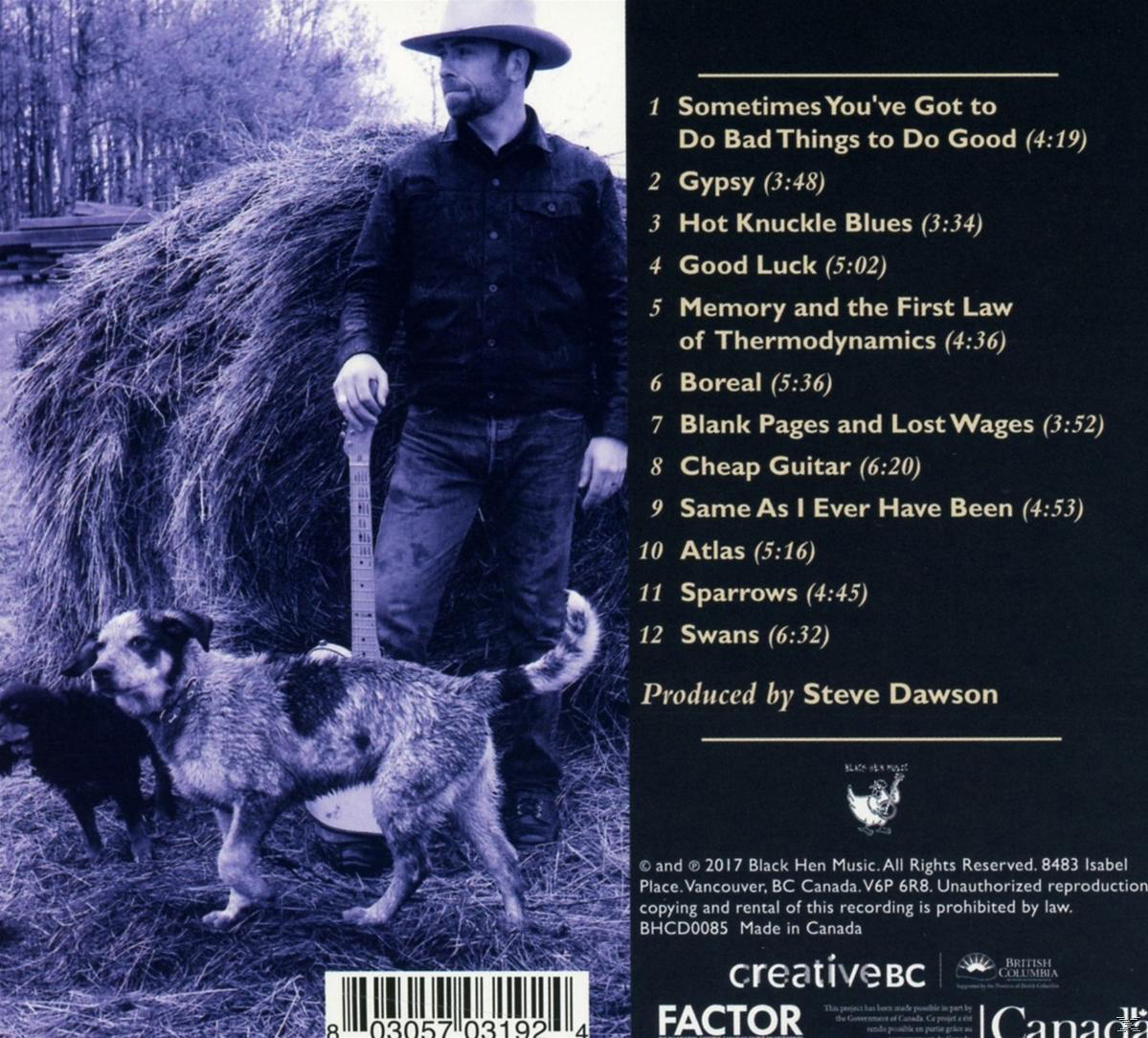 Matt Patershuk - Same As I Ever Been  - (CD)