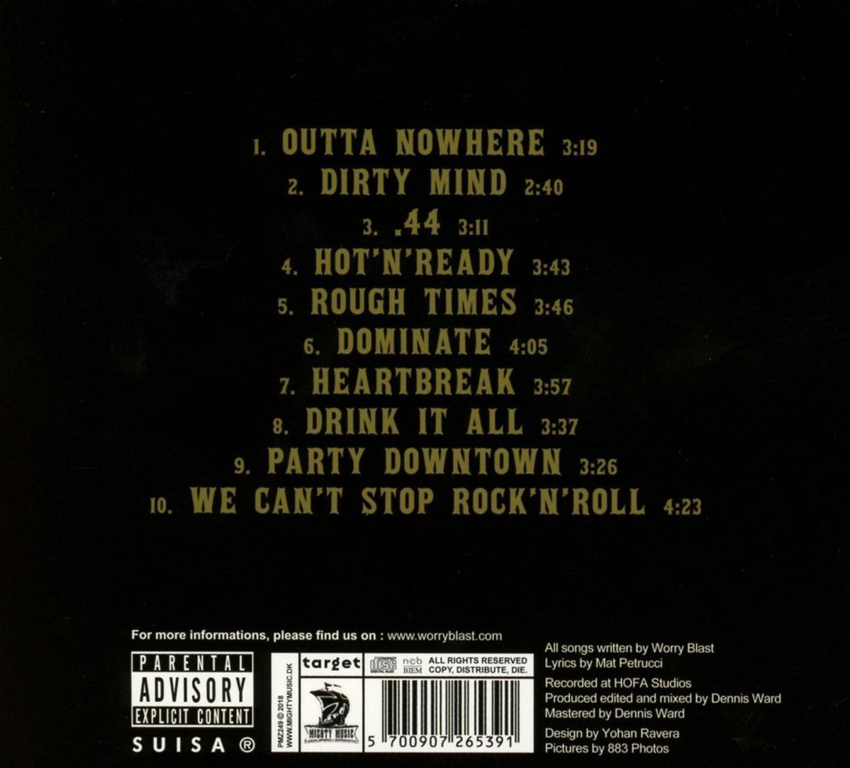 WORRY BLAST - .44  - (CD)