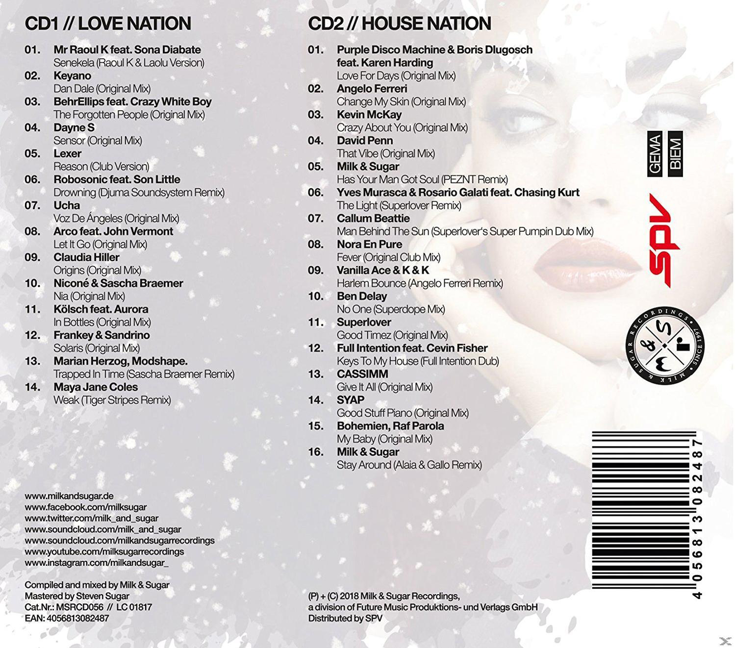 CD-Cover mit Titellisten, rechts ein Frauengesicht.