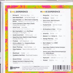 A CD case with a colorful background with text.