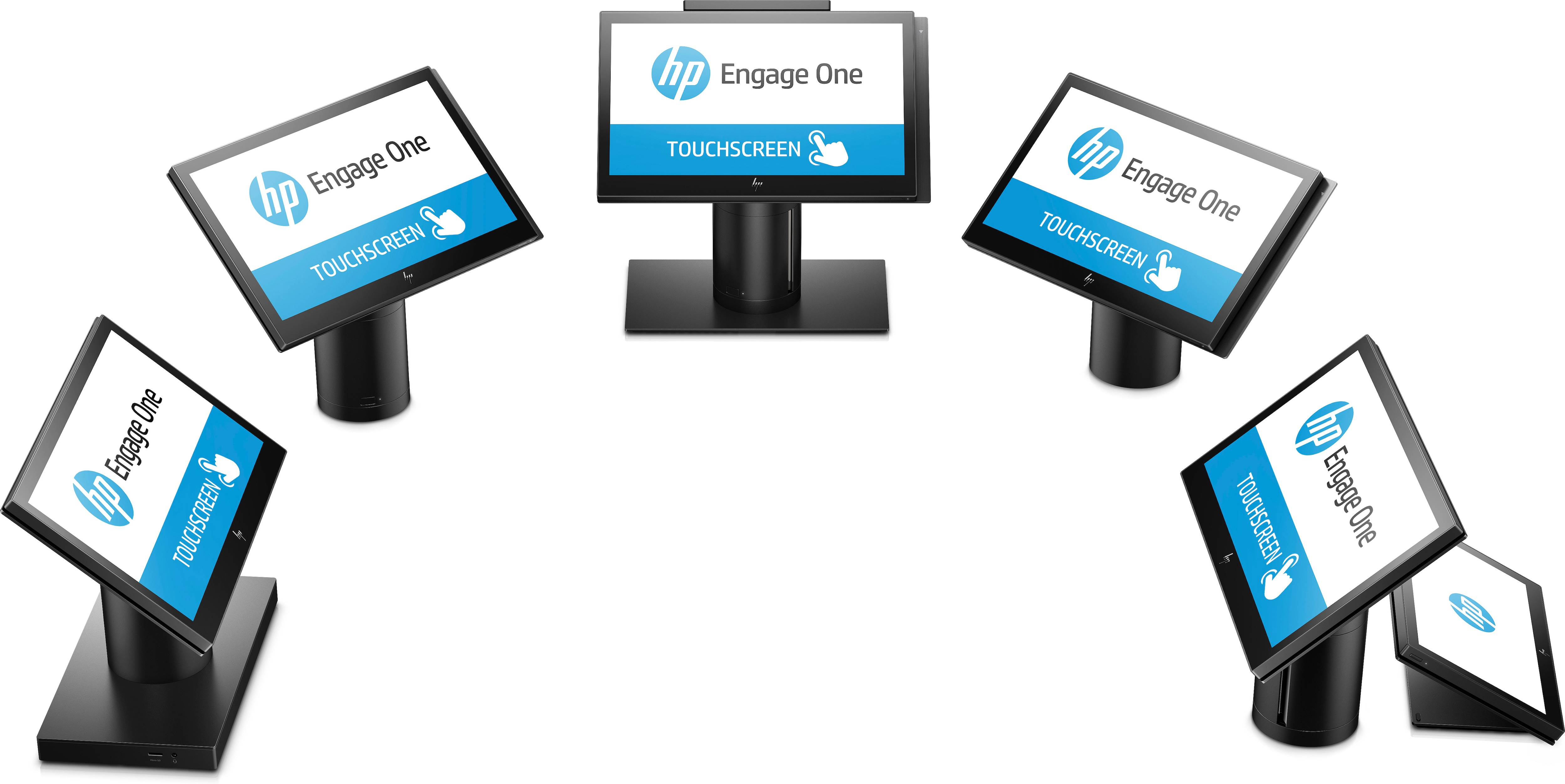 HP - B2B ElitePOS G1 Retail-System, Modell 141 - Celeron® 3965U - 4 GB - 128 GB