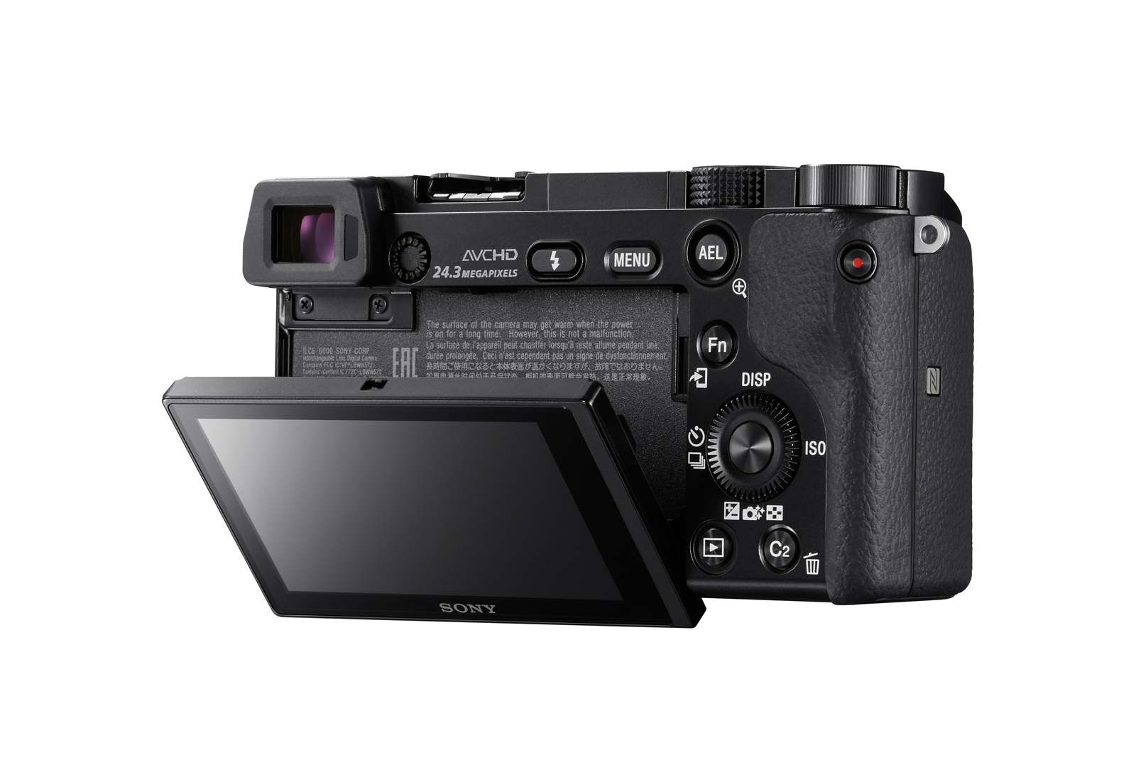 SONY Alpha 6000 (ILCE-6000L) Systemkamera mit Objektiv 16-50 mm, 7,6 cm Display, WLAN