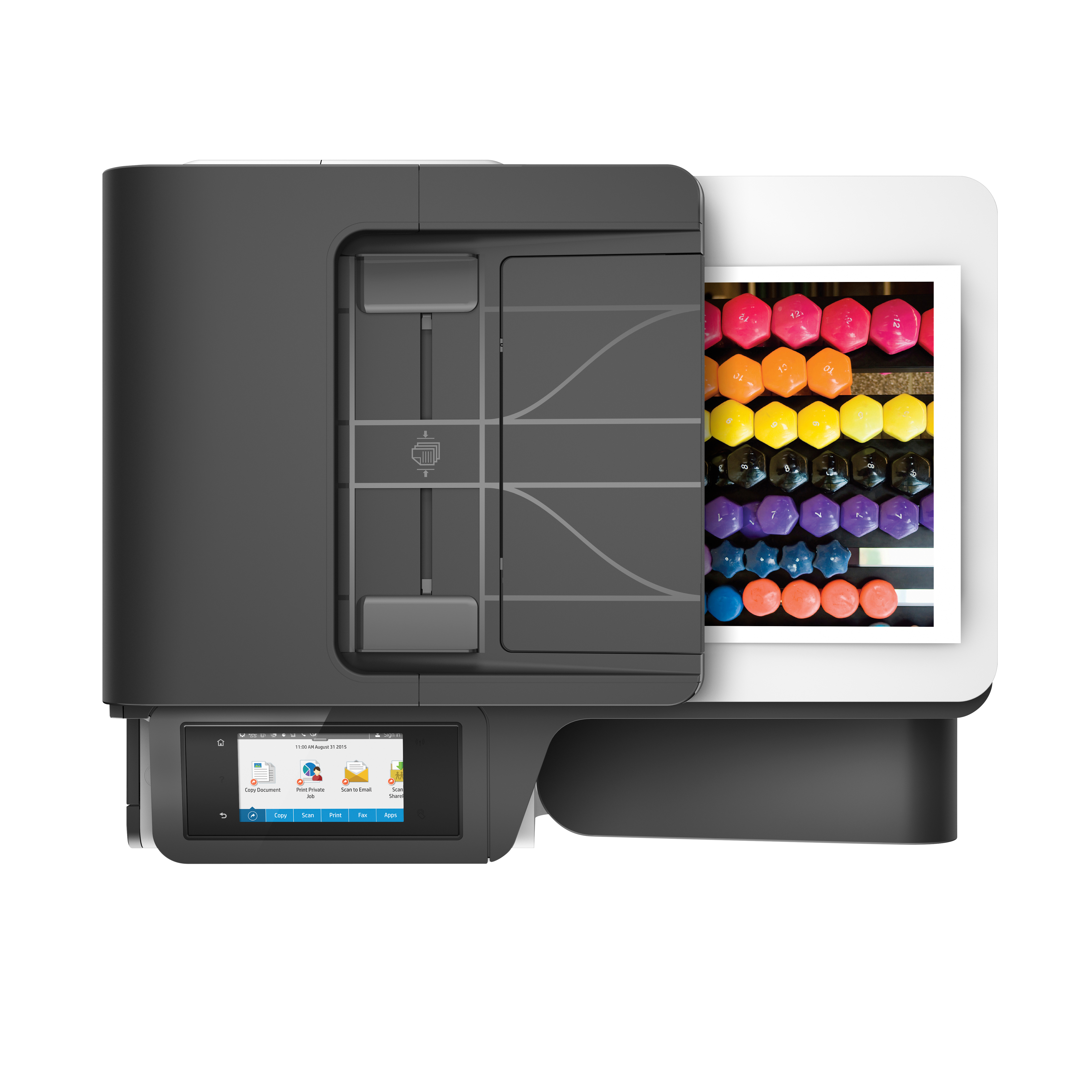 HP - B2B PageWide Pro 477dw 4-in-1 Multifunktionsdrucker WLAN Netzwerkfähig