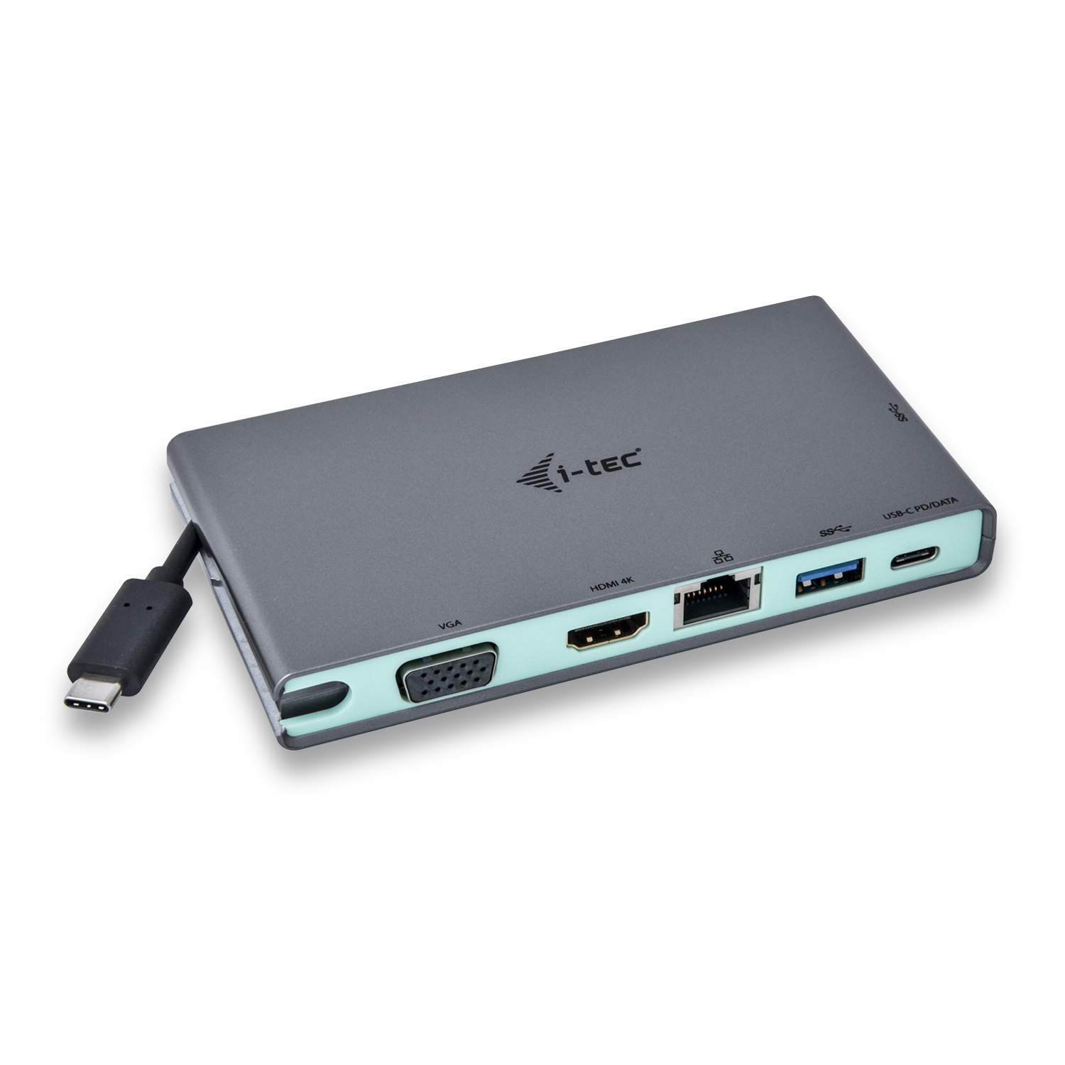 I-TEC C31TRAVELDOCKPD Dockingstation, Grau