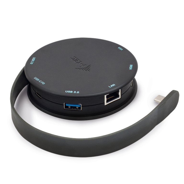 I-TEC C31POCKET4KDOCKPD Dockingstation, Schwarz
