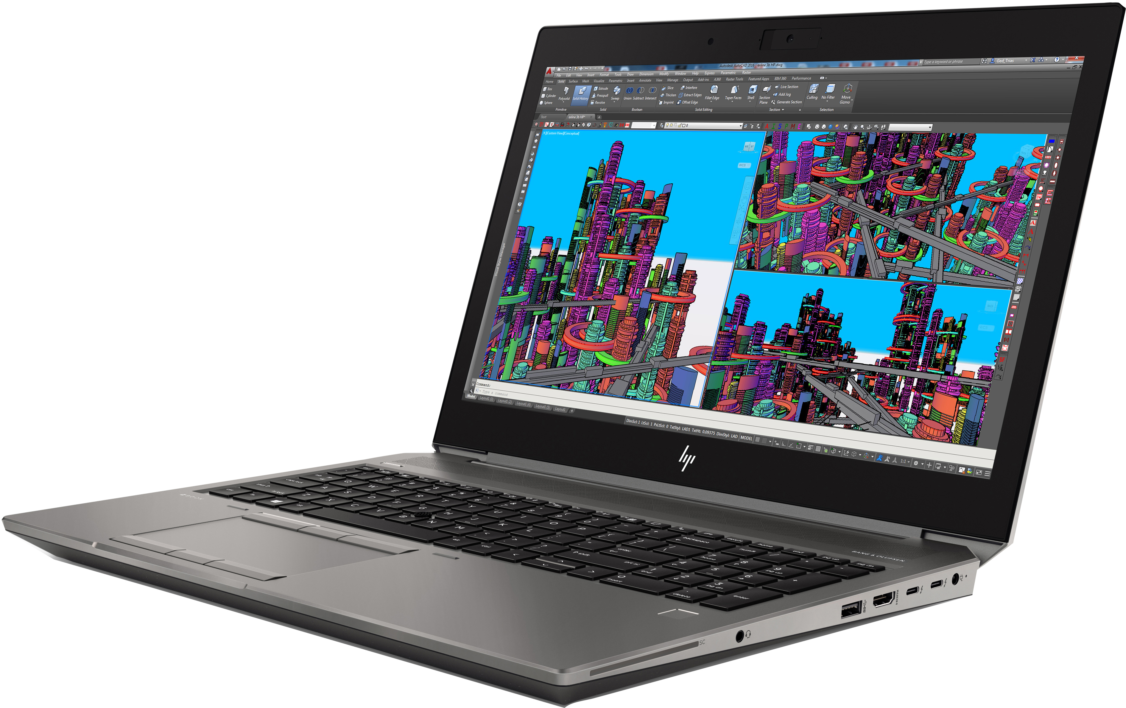 HP - B2B ZBook 15 G5 - 15,6 Zoll - Intel® Core™ i7 i7-8850H - 16 GB - 256 GB