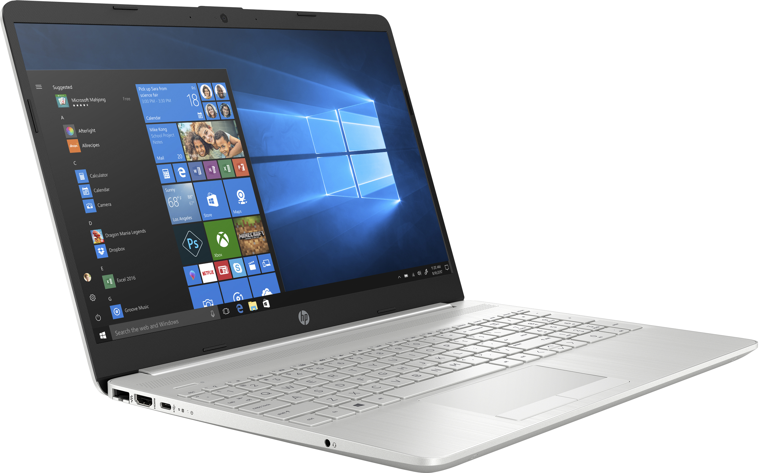 HP 8KK57EA/i7-8565U/8GB RAM/512GB SSD/MX250-4GB/15.6'' FHD/W10/Gri