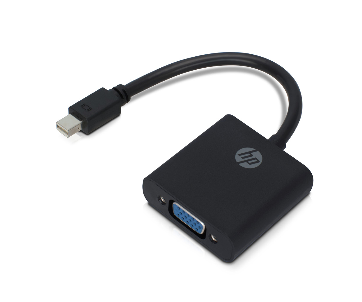 HP Mini Display Port VGA Adaptor Dönüştürücü Siyah