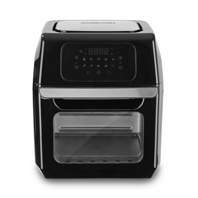 GOURMETMAXX 4782 Heißluftfritteuse (12 l, 1800 Watt, Schwarz)